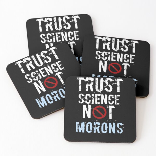 Item preview, Trust science Not Morons designed and sold by StoreRahhal.