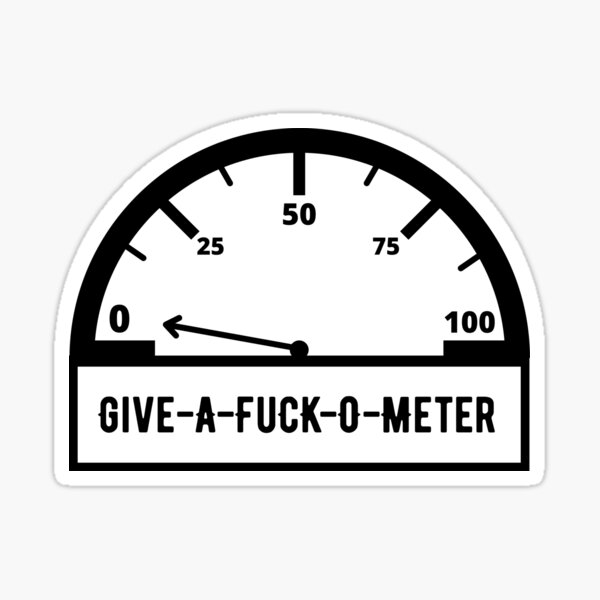 Artikel-Vorschau von Fuckometer Lustiger schwarzer Humor, designt und verkauft von Dailey-FS.