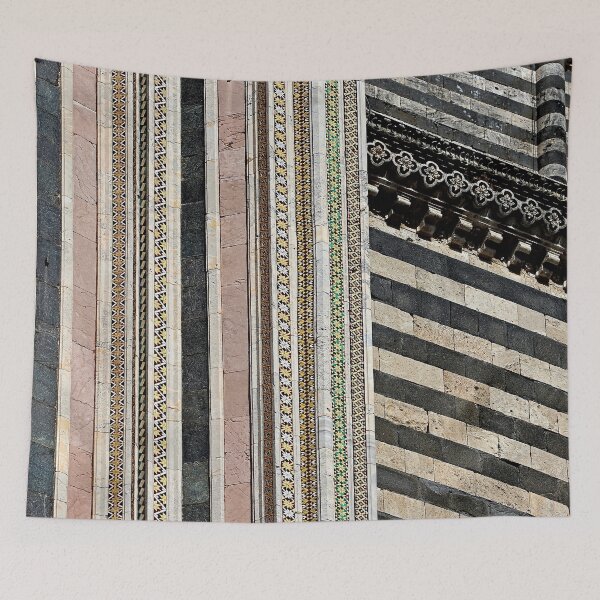 Item preview, Orvieto Cathedral Facade Detail Ornamental Mosaic designed and sold by Anna Lemos.