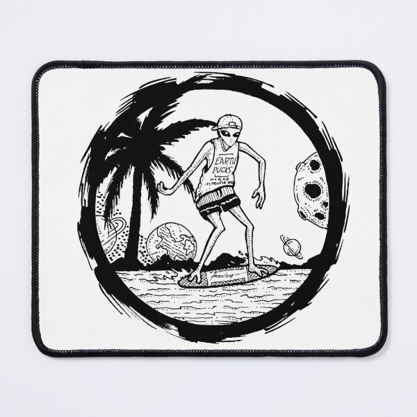 Item preview, Skimboarding Alien designed and sold by Hanley Watimar.