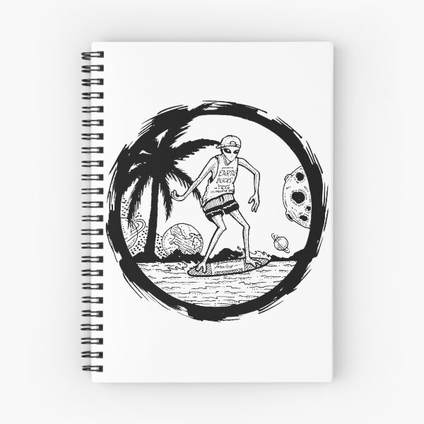Item preview, Skimboarding Alien designed and sold by Hanley Watimar.
