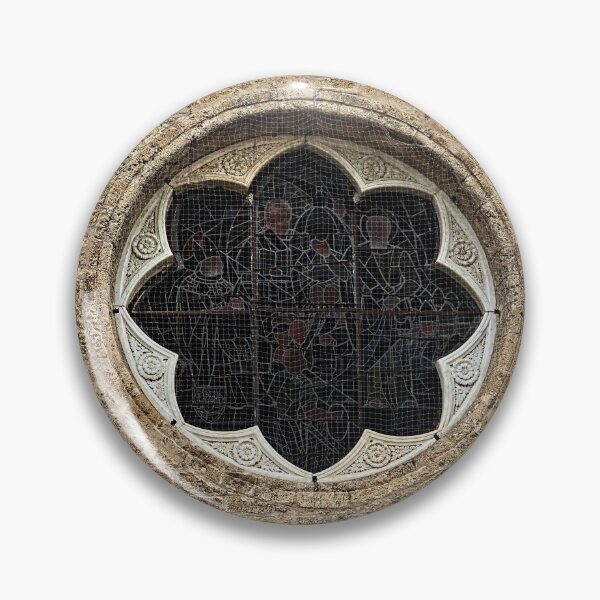 Item preview, Medieval Romanesque Rose Window St. Peter Church, Terni Italy designed and sold by worldways.
