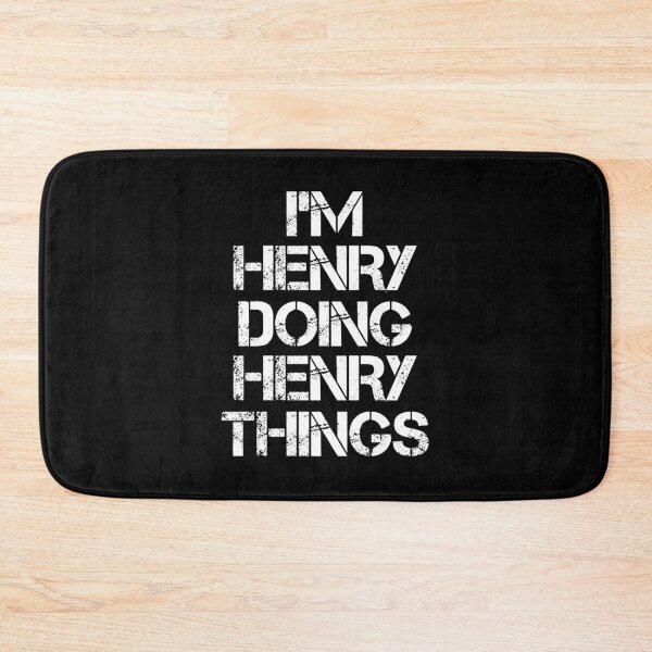 Item preview, Henry Name T Shirt - I'm Henry Doing Henry Things Name Gift Item Tee designed and sold by chezeva.