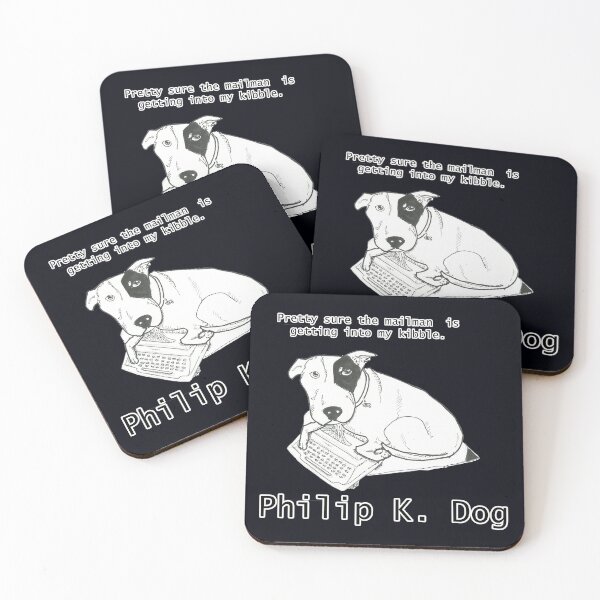 Item preview, Dog Author Philip K. Dog designed and sold by Starbelly208.
