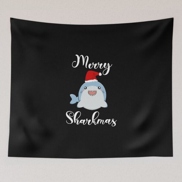 Item preview, Merry Sharkmas Cute Santa Shark Christmas  designed and sold by ArtistryPrint.