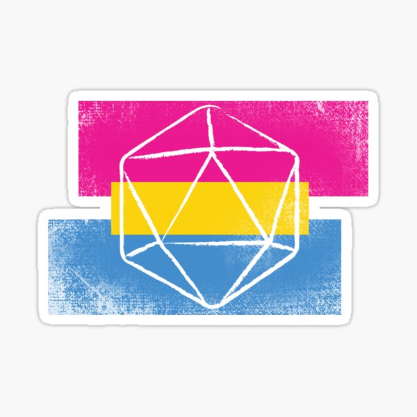 Pansexual Nerd Pride Sticker
