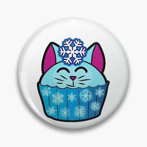 Item preview, Winter frost Catcake - Snowflake and shimmering frosting! designed and sold by Ryphna.