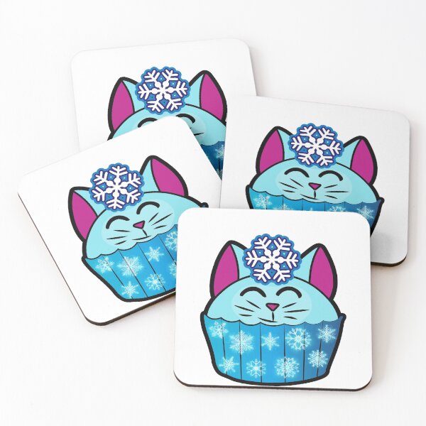 Item preview, Winter frost Catcake - Snowflake and shimmering frosting! designed and sold by Ryphna.