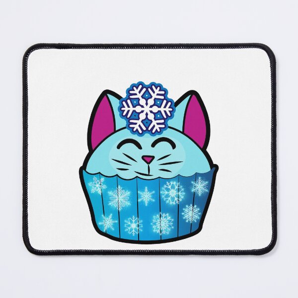 Item preview, Winter frost Catcake - Snowflake and shimmering frosting! designed and sold by Ryphna.