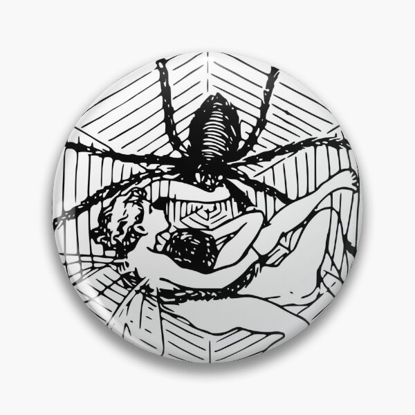 Item preview, Spider Sticker - Fairies in a Spider Web designed and sold by weirdcountry.