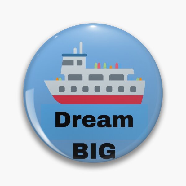 Item preview, Dream BIG. proud to be a Captain designed and sold by BronikowskiART.