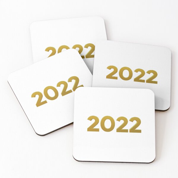 Item preview, happy new year 2022 text 3d metal gold color with transparent background designed and sold by Mim007.