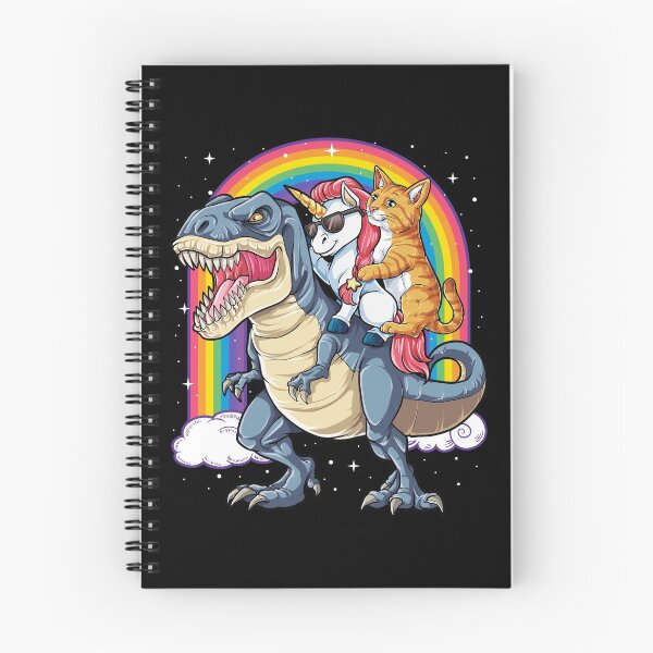 Item preview, Cat Unicorn Dinosaur T-rex Kitty Kitten Rainbow designed and sold by LiqueGifts.