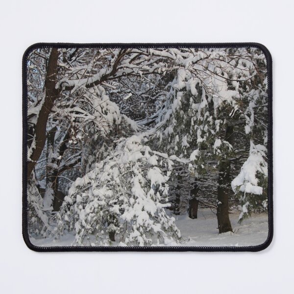 Item preview, Snow Covered Trees in the Winter Forest designed and sold by JariHawk.
