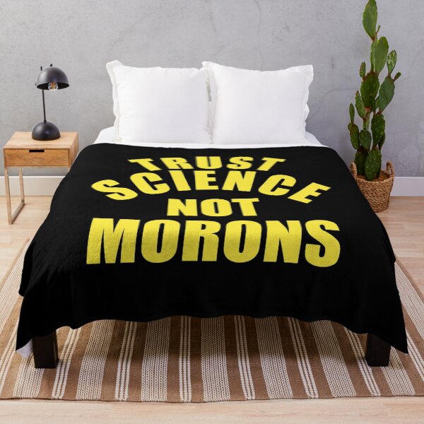 Item preview, Trust science Not Morons designed and sold by StoreRahhal.