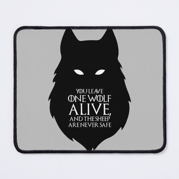 Item preview, You leave one wolf alive, and the sheep are never safe designed and sold by collectiarts.