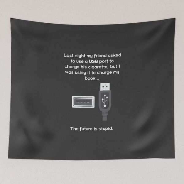 Item preview, The future is stupid - light text designed and sold by lyricalshirts.