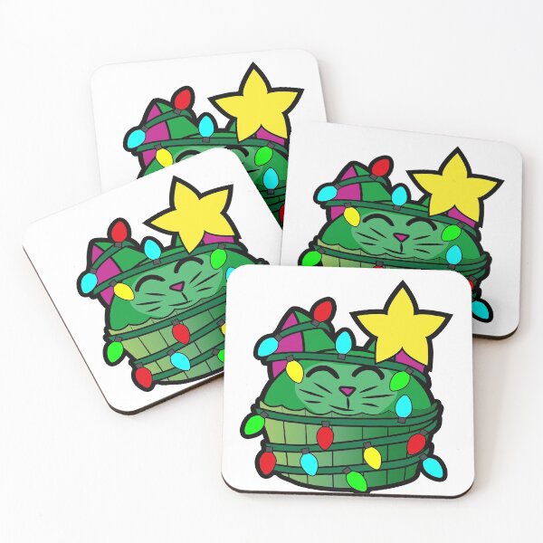 Item preview, Catcake Christmas Tree! Ho Ho Ho! designed and sold by Ryphna.