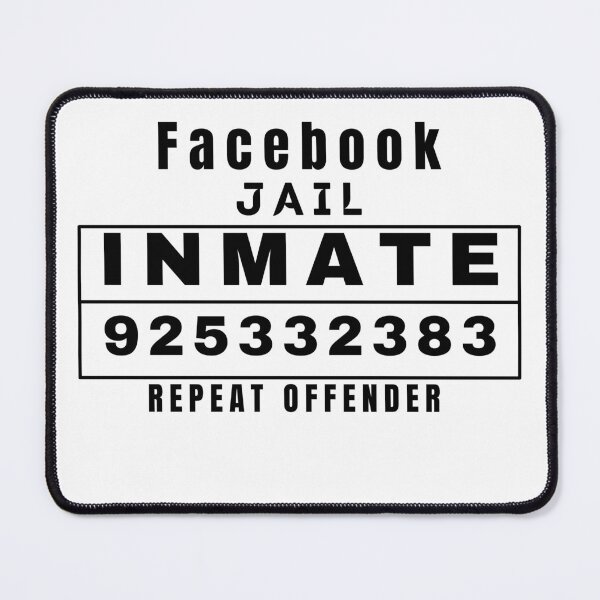 Artikelvorschau, Facebook-Gefängnisinsasse Wiederholungstäter - FB-Gefängnisinsasse entworfen und verkauft von Orgoss.