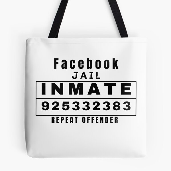 Item preview, Facebook jail inmate repeat offender - FB jail inmate designed and sold by Orgoss.