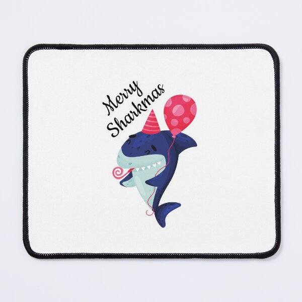 Item preview, Merry Sharkmas Funny Santa Shark Christmas designed and sold by ArtistryPrint.