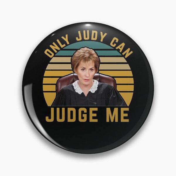 Item preview, Only Judy can judge me funny meme designed and sold by POPCulturejb.