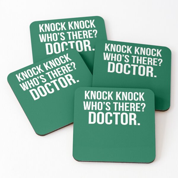 Item preview, Knock Knock Whos There Doctor Trending Graphic, Cool Summer, For Men Funny Gifts designed and sold by IANVALD.