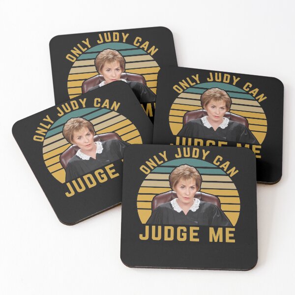 Item preview, Only Judy can judge me funny meme designed and sold by POPCulturejb.