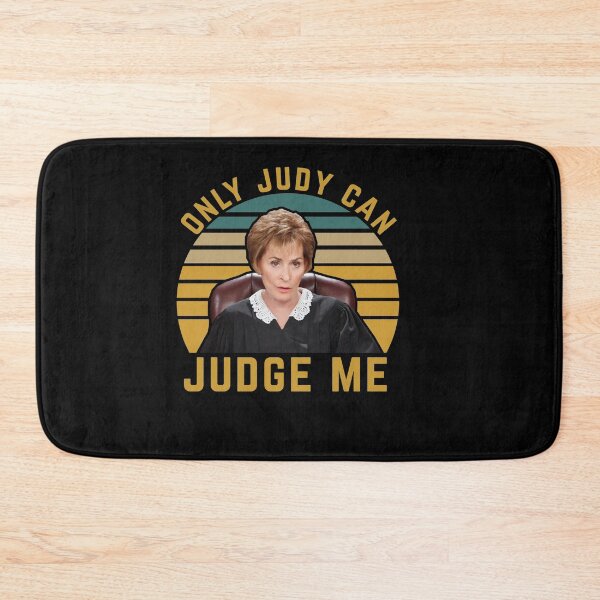Item preview, Only Judy can judge me funny meme designed and sold by POPCulturejb.