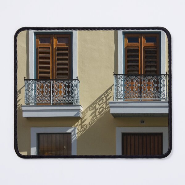Item preview, Sophisticated Wrought Iron Shadows - the Beautiful Colonial Architecture of Old San Juan designed and sold by Georgia Mizuleva.