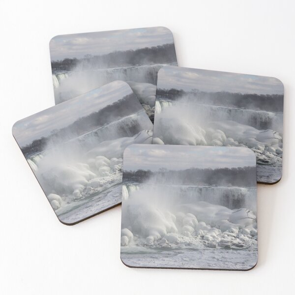 Item preview, Niagara Falls Spectacular Ice Buildup - American Falls, New York State, USA designed and sold by Georgia Mizuleva.