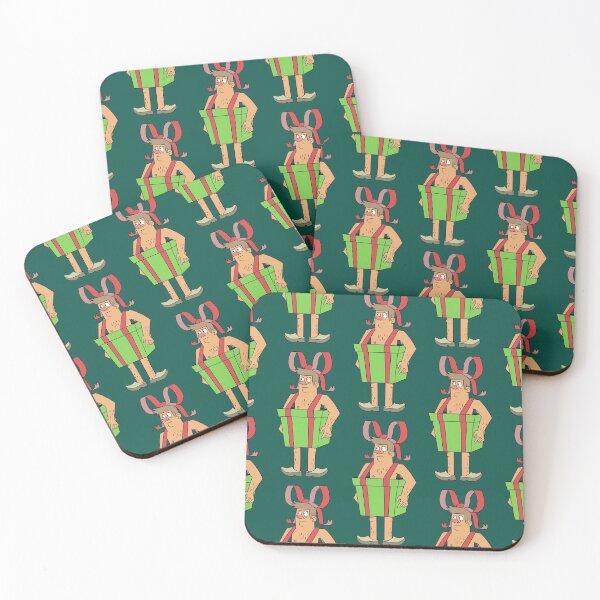 Item preview, Christmas Present Nudist (With Clogs) designed and sold by NomiBomi.