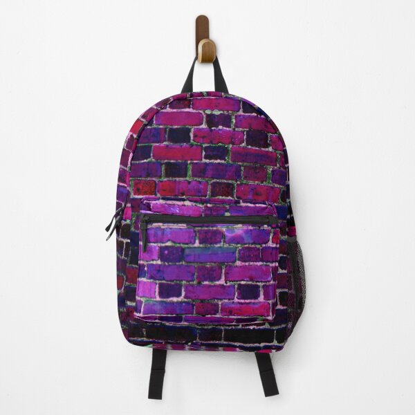 Item preview, Pink Purple Brick Wall designed and sold by 2sweetsDesign.