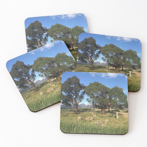 Item preview, Sheep and Tindery Ranges near Michelago N.S.W designed and sold by RogerRoy.