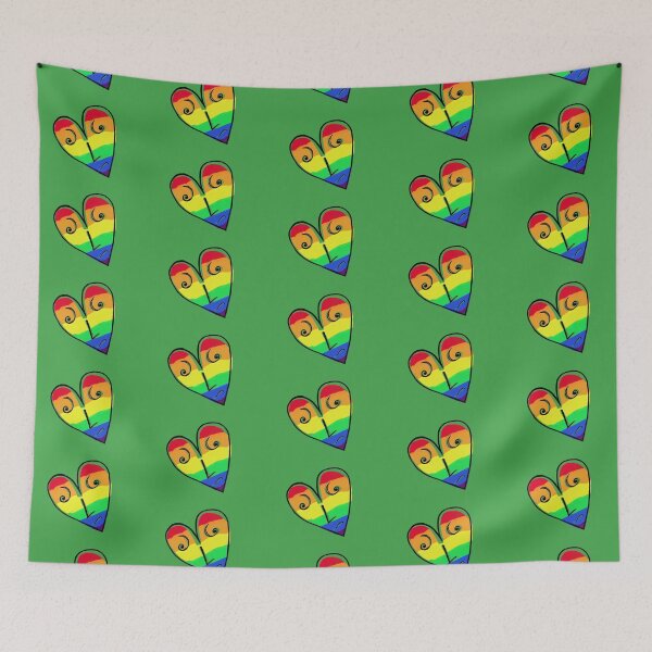 Item preview, Rainbow Hearted designed and sold by Clare Colins.