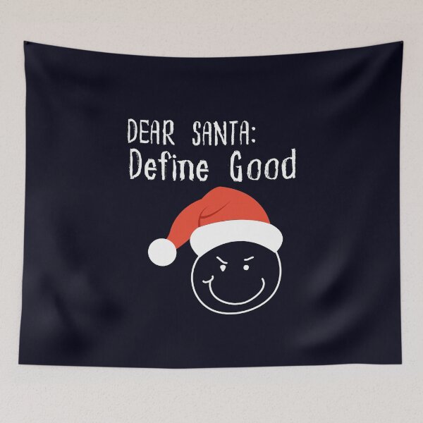 Item preview, Dear santa define good funny naughty  designed and sold by Tecnofa.