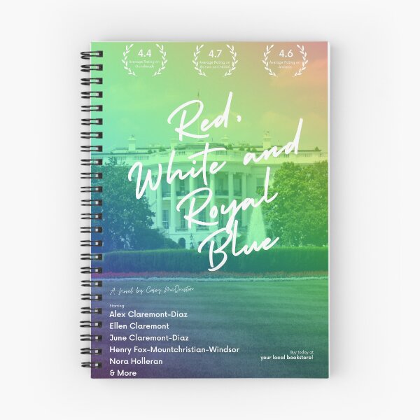 Item preview, Red, White and Royal Blue Book/Movie designed and sold by BabyCupcakes.