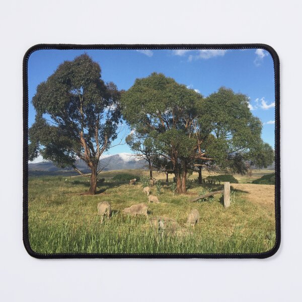 Item preview, Sheep and Tindery Ranges near Michelago N.S.W designed and sold by RogerRoy.