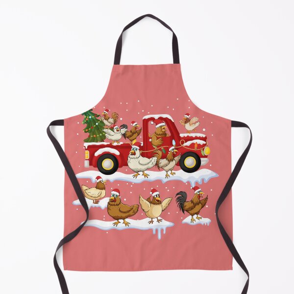 Item preview, Chicken Riding Red Truck Xmas Merry Christmas Pajama shirt designed and sold by CARDWELL-COWEL.