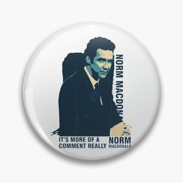 Item preview, Norm Macdonald retro blue designed and sold by JoshuaTurley.