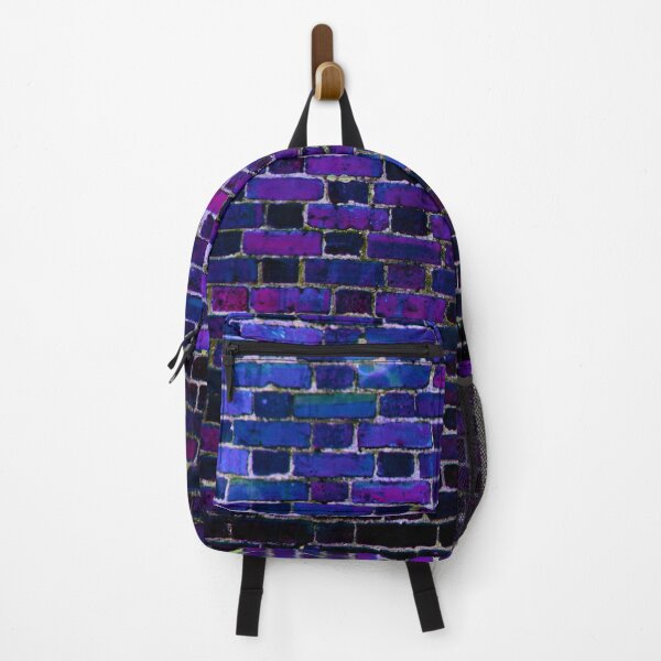 Item preview, Brick Wall Indigo Blue Purple designed and sold by 2sweetsDesign.