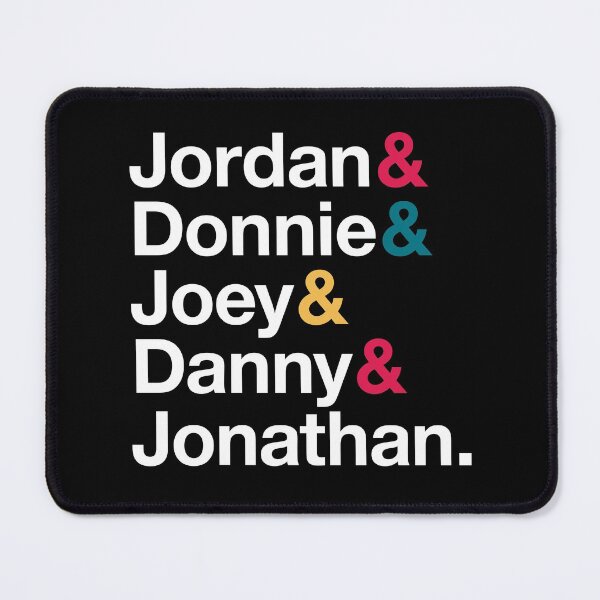 Item preview, NKOTB Names & Ampersand Style designed and sold by opalime.