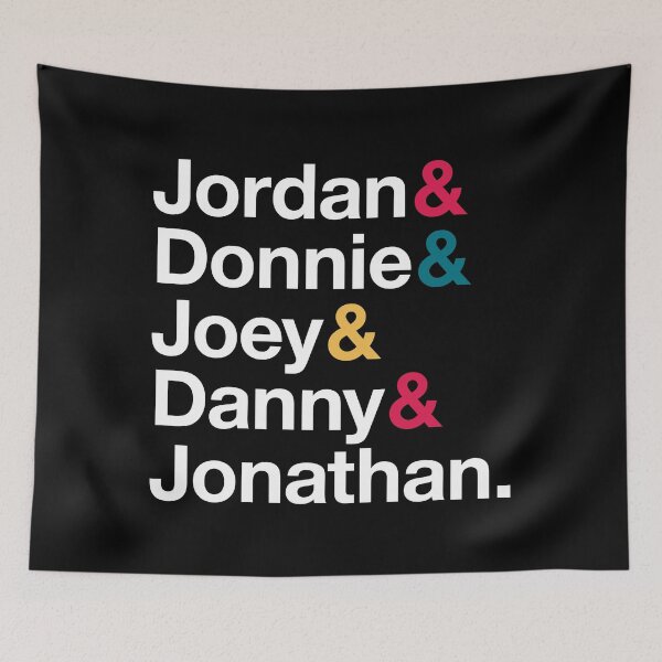 Item preview, NKOTB Names & Ampersand Style designed and sold by opalime.