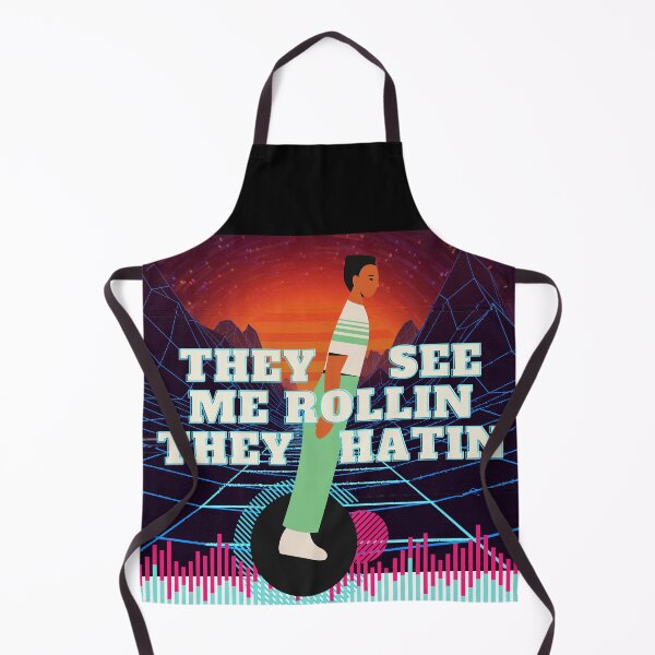 Item preview, Retro Electric unicycle. They see me rolling, they hating designed and sold by Lost Highway Horror..