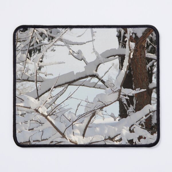 Item preview, Tree Branches with Winter Snow Coverage designed and sold by JariHawk.