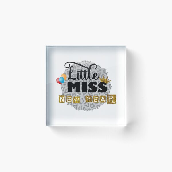 Item preview, Little Miss New Year- First New Year Gifts- Happy New Year designed and sold by younghopes.