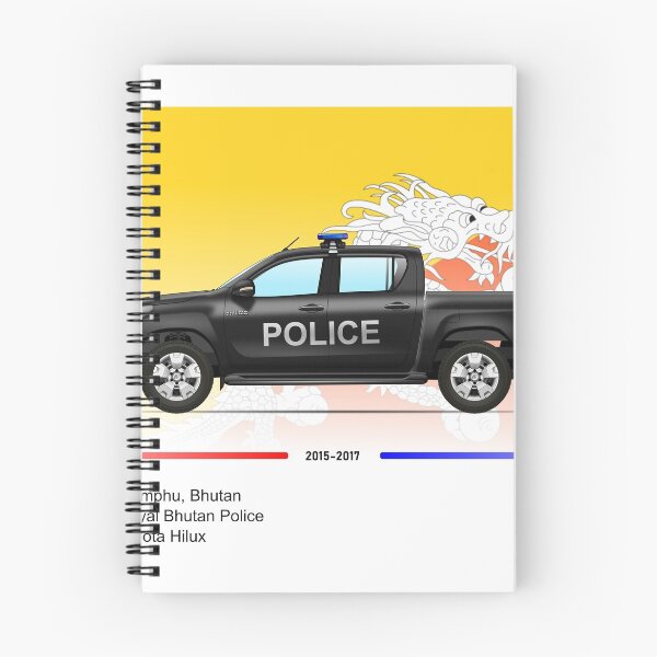 Item preview, Bhutan police vehicle designed and sold by DrewPodshe.