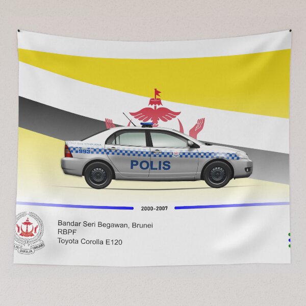 Item preview, Brunei police vehicle designed and sold by DrewPodshe.