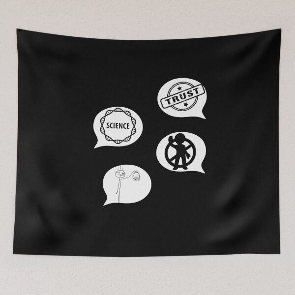 Item preview, Trust science Not Morons designed and sold by StoreRahhal.