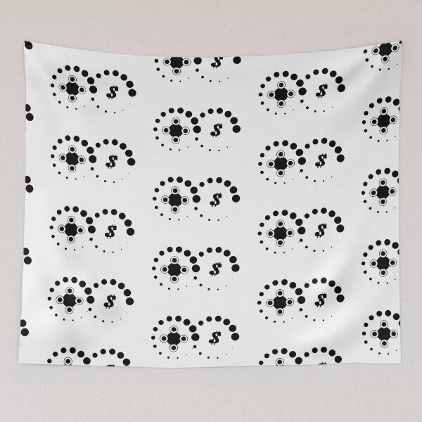 Item preview, Double black dots circle & dollar sign  designed and sold by Gladiator2008.